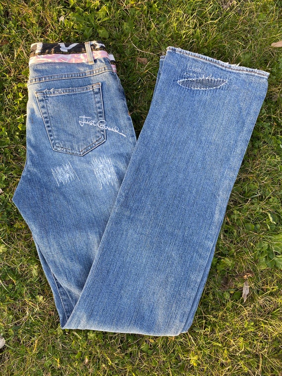 kraan aanpassen Einde 90s Just Cavalli Jeans Vintage/blue Cotton Jeans - Etsy Denmark