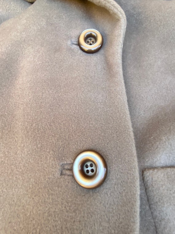 90s Coat Vintage/Vintage tailored gray coat/Itali… - image 7