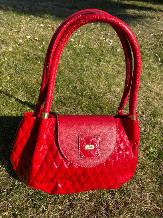 Guess Small Red Purse Crossbody, Adjustable strap & Tassel | eBay