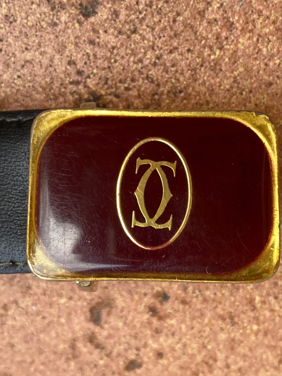 cartier vintage belt