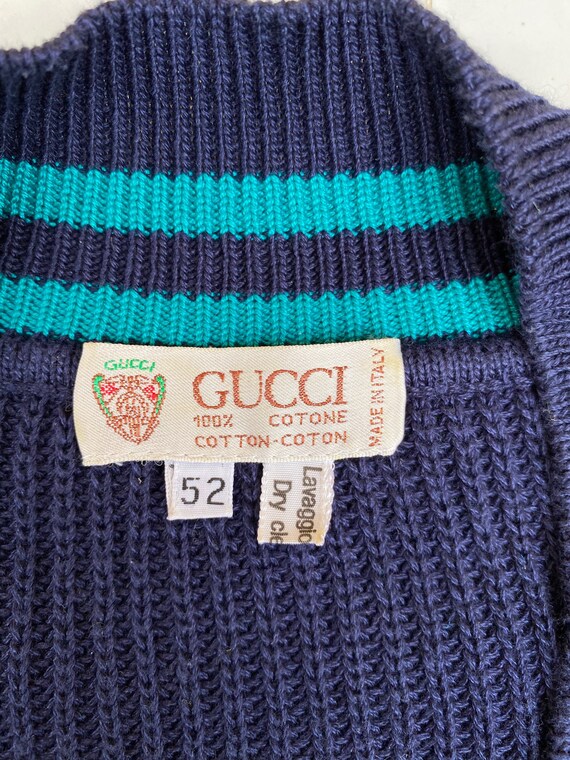 Gucci 80s sweater cotton/Gucci 80s cotton sweater/