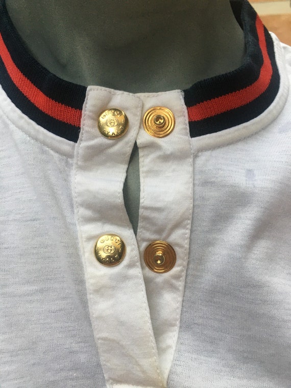 Gucci Vintage 70s T-shirt/Fashion t-shirt Gucci/ G