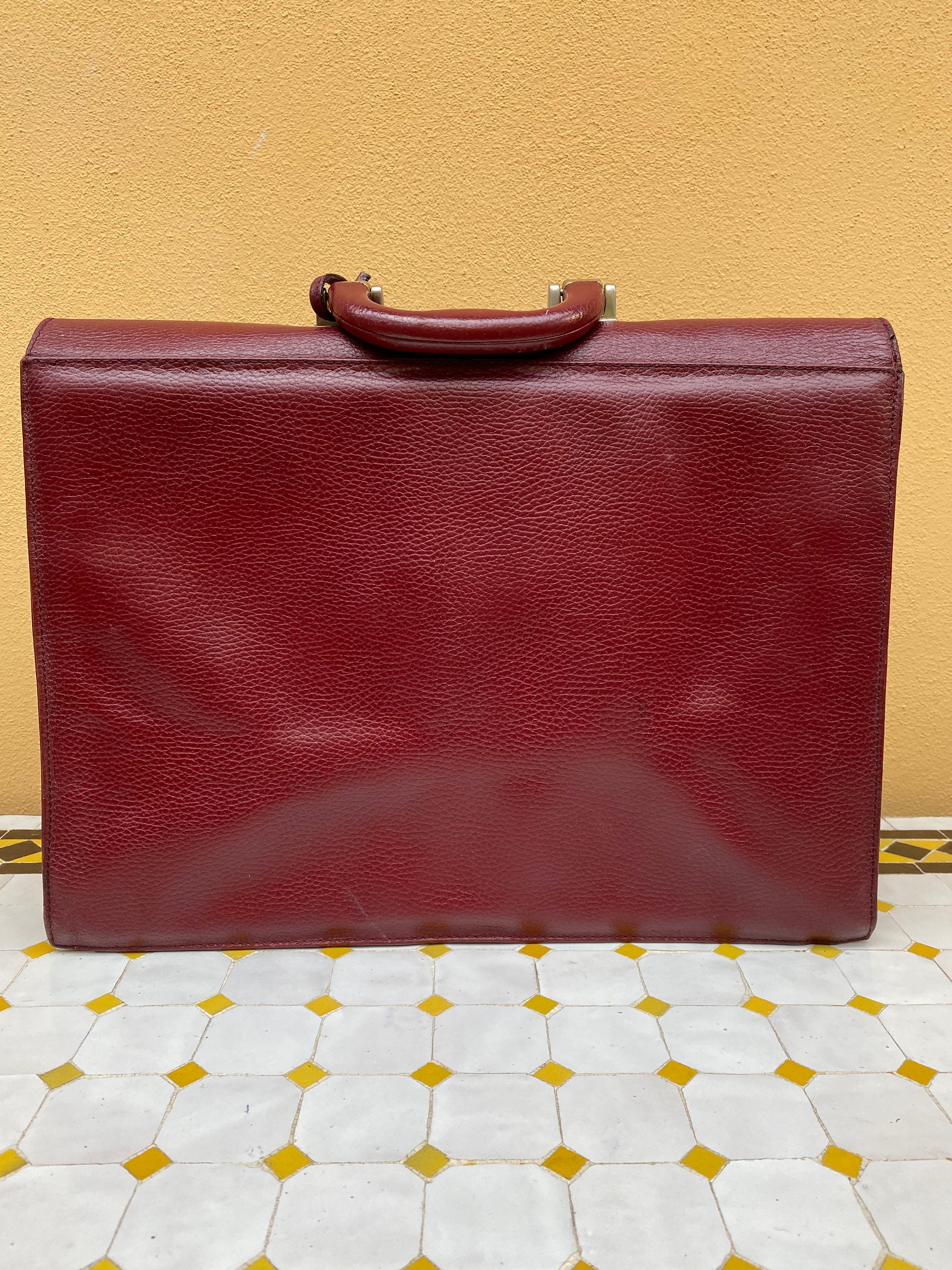 Cartier briefcase vintage hot sale