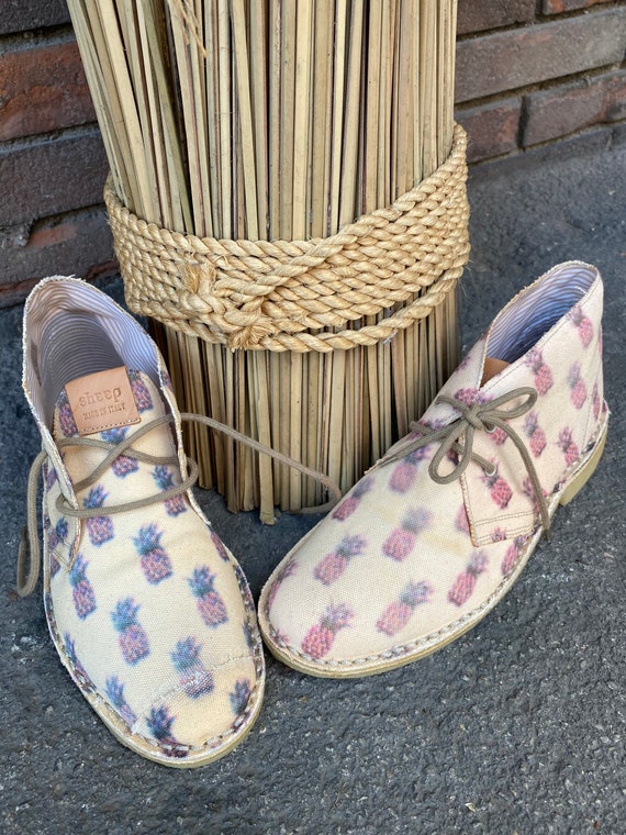 Shoes pineapple/Bio shoes/ Sneakers seasonal/Vegan