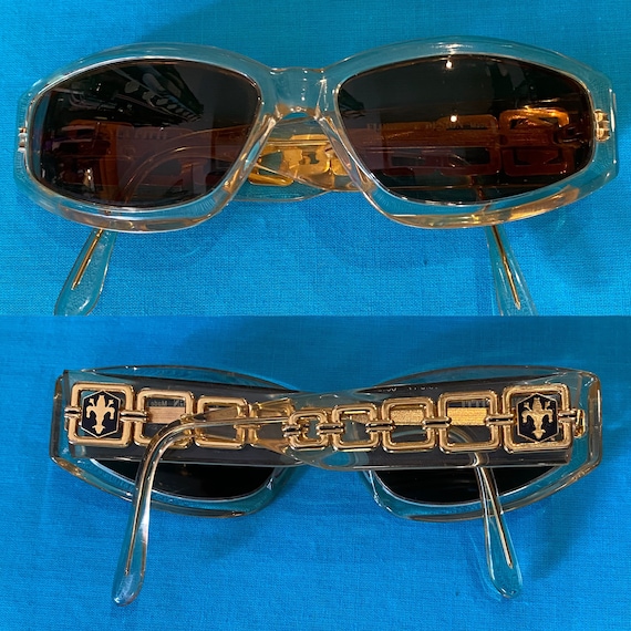 80s Vintage sun glasses Pitti Italy/Occhiali da s… - image 1