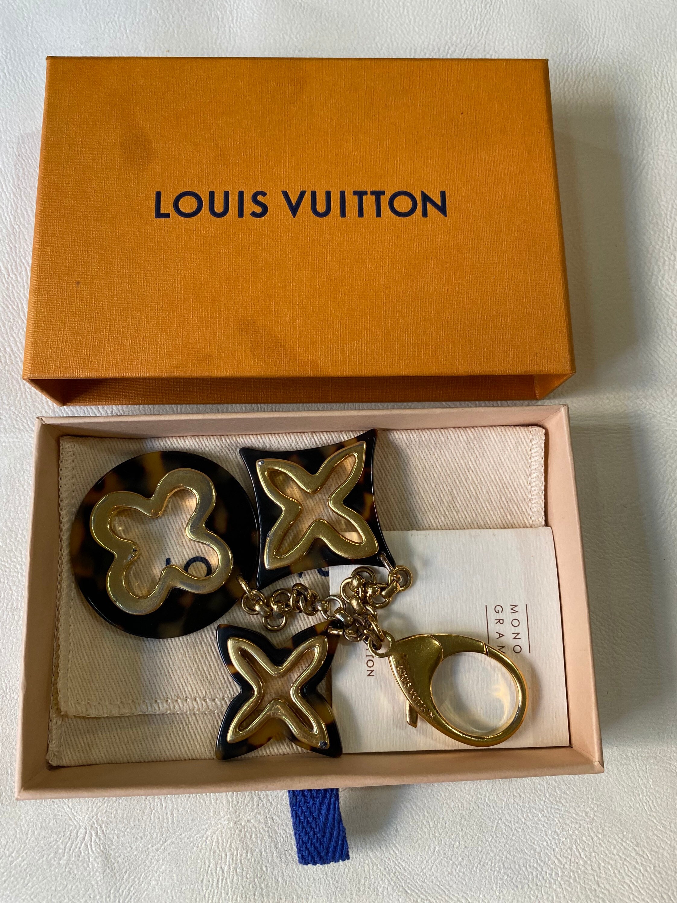 Las mejores ofertas en Cuero Louis Vuitton llaveros, anillos y