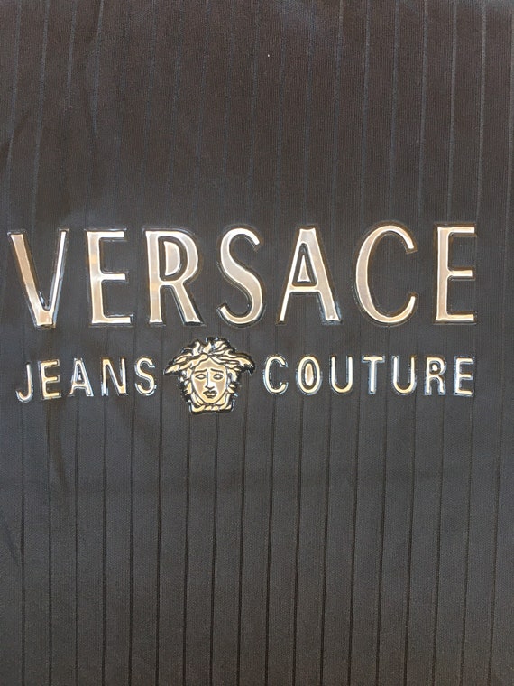 T-Shirt Versace/ Black Versace T-shirt/ Versace Je