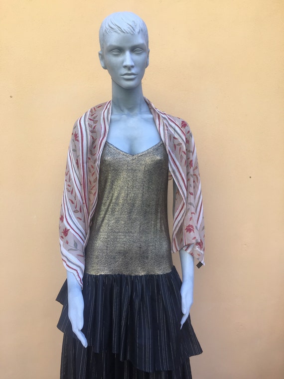 Scarf Gucci / Silk scarf Gucci/ Designer scarf Guc