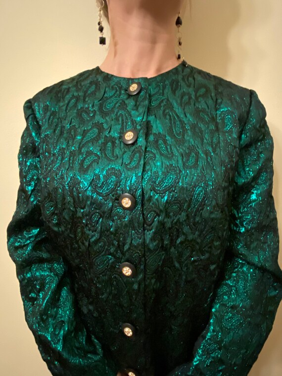 Artisan Florence Suit, Italy 80s/Green luxury Hand
