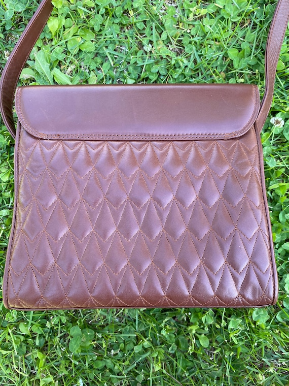 90s Vintage Luxury Bag Matelasse Design Valentino Orlandi Italy