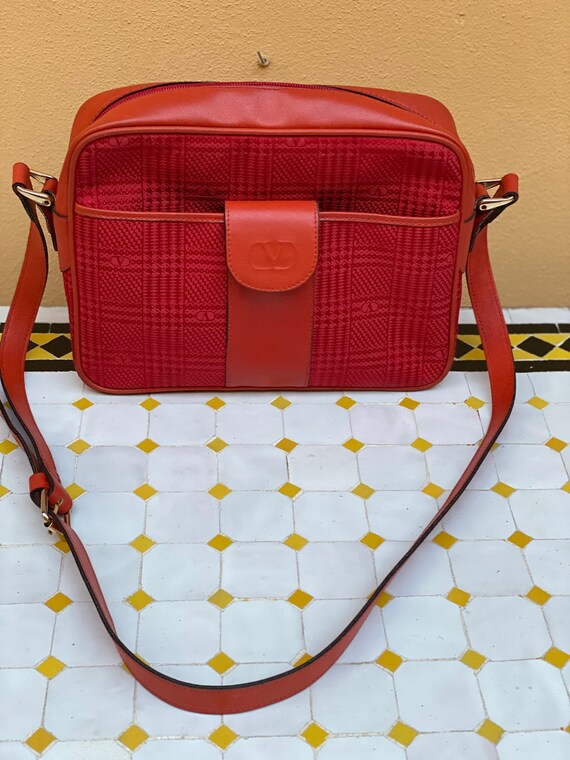 Valentino 80s/shoulderbag Valentino Garavani/Red b