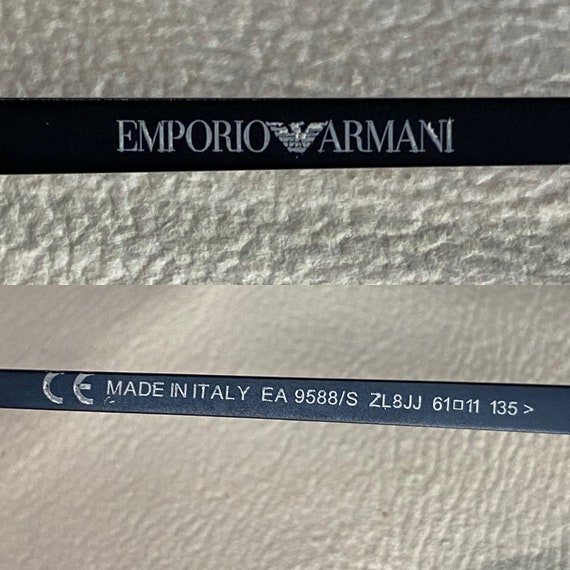 90s Vintage frame glasses Emporio Armani/Vintage … - image 9