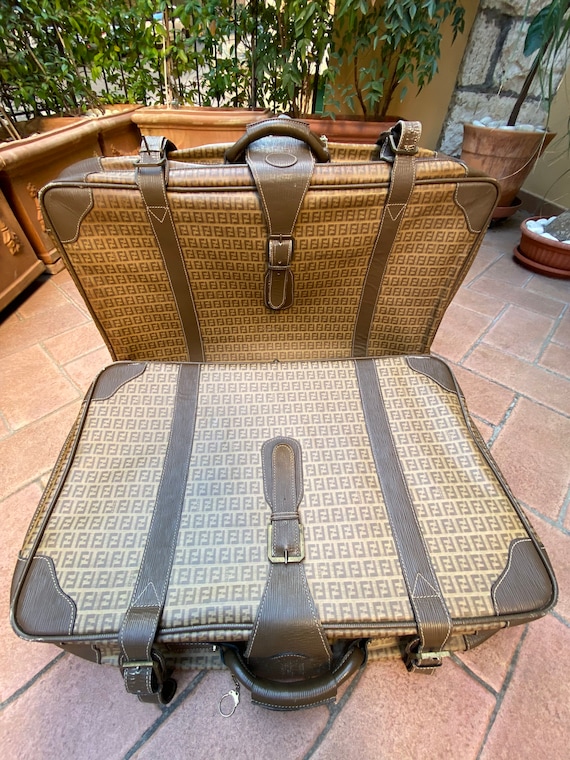 Travel bag Fendi/Fendi/Brown monogram bag Fendi/Ca