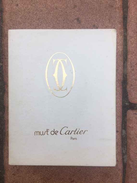 80s Vintage Notebook Cartier/rare Luxury Notebook Mini Must De - Etsy