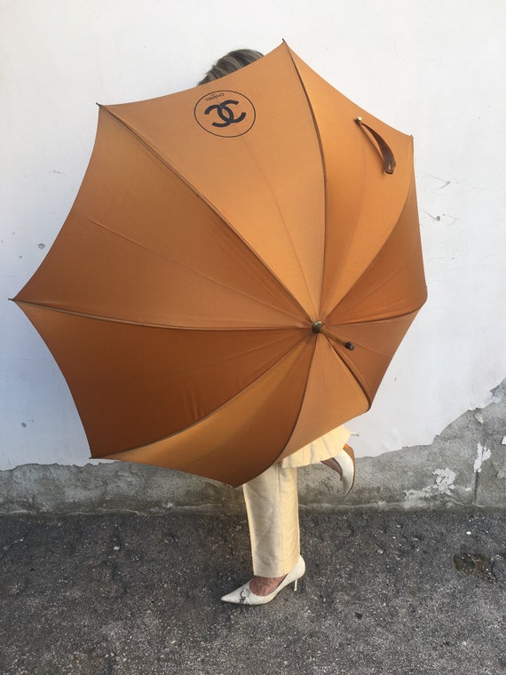 Umbrella Chanel/ Vintage umbrella Chanel/ Rain umb
