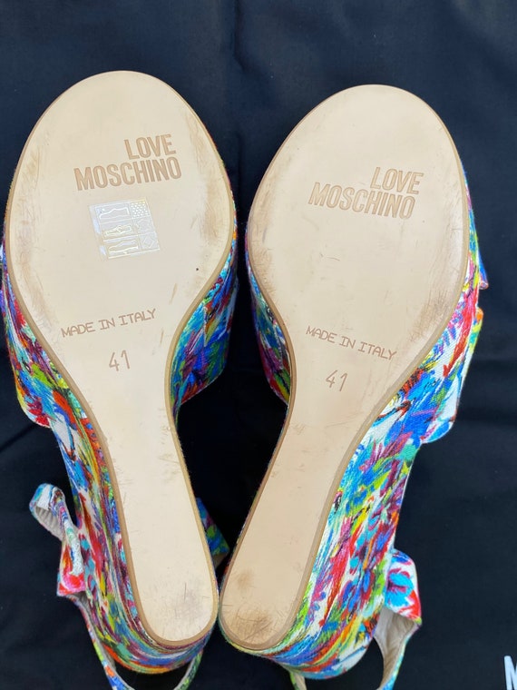 90s Platforms Moschino sandals/design Moschino sa… - image 8