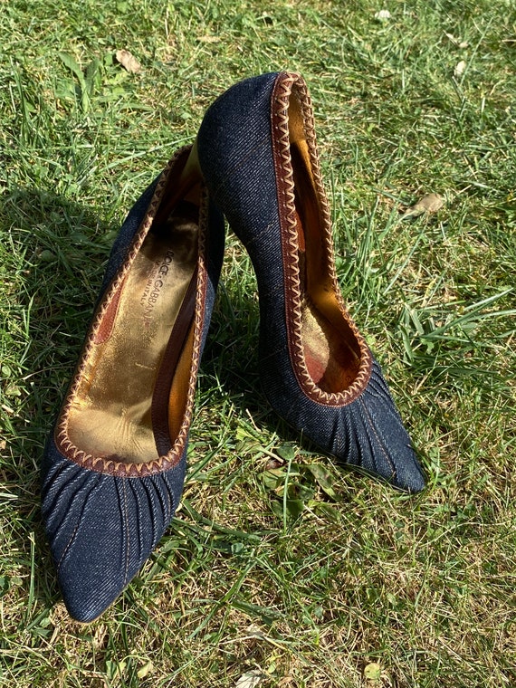 Arriba 54+ imagen dolce gabbana jean shoes Abzlocal.mx