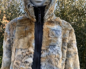 armani fur jacket mens