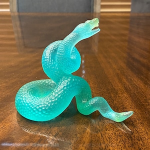Daum Pate De Verre Snake