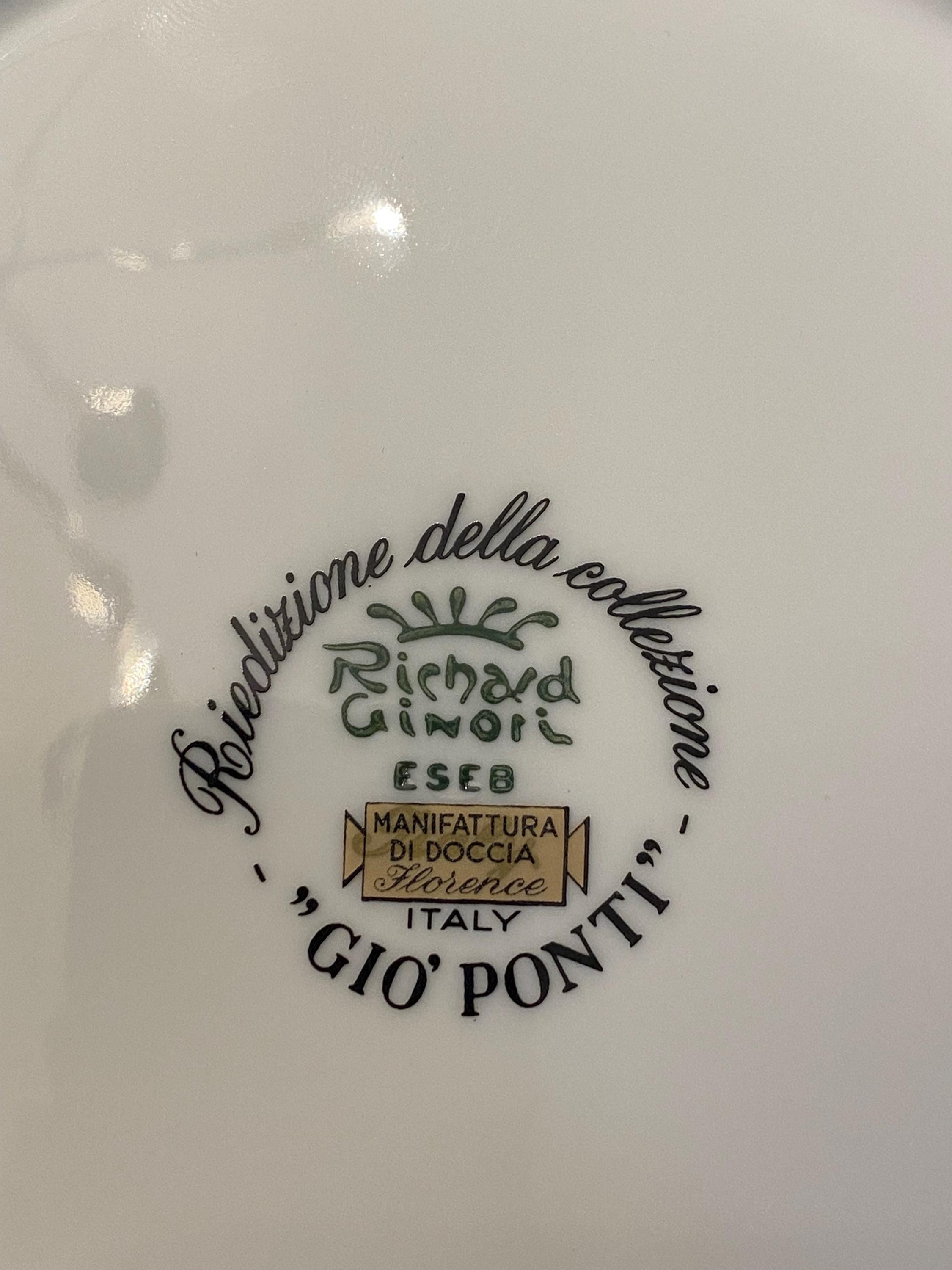 Richard Ginori リチャードジノリ ジオ・ポンティ 秋 リチャード