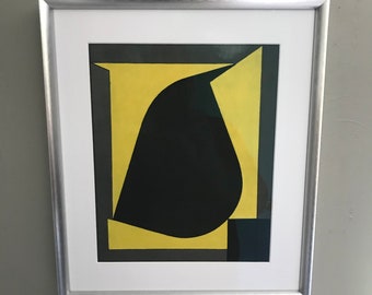 Rare Victor Vasarely 1958 Stencil