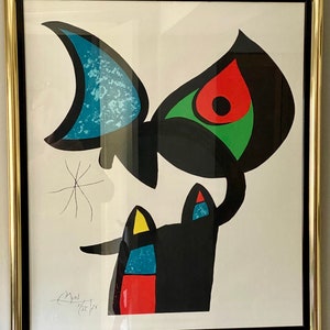 Signed joan miro - Etsy 日本