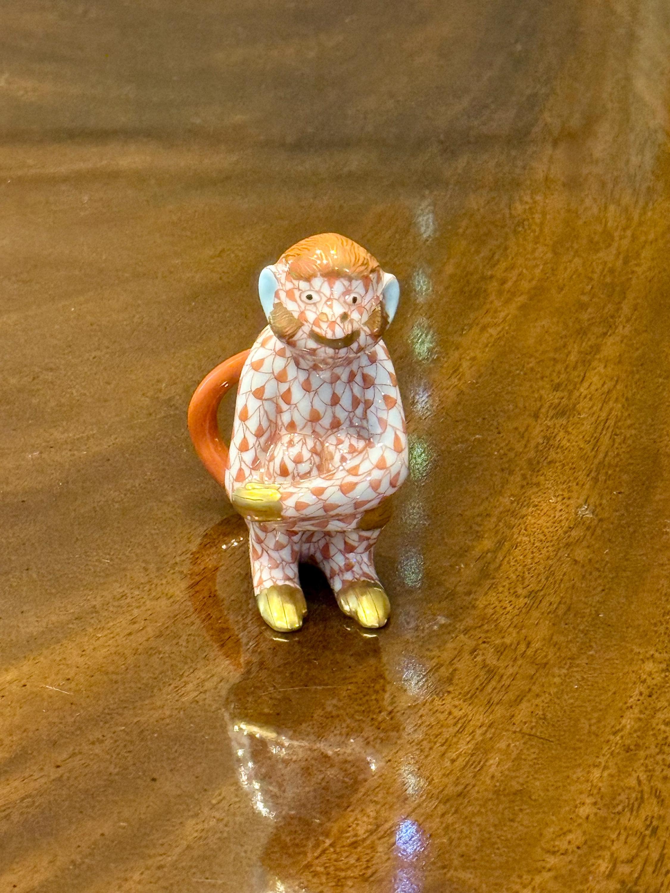 Herend Monkey - Etsy