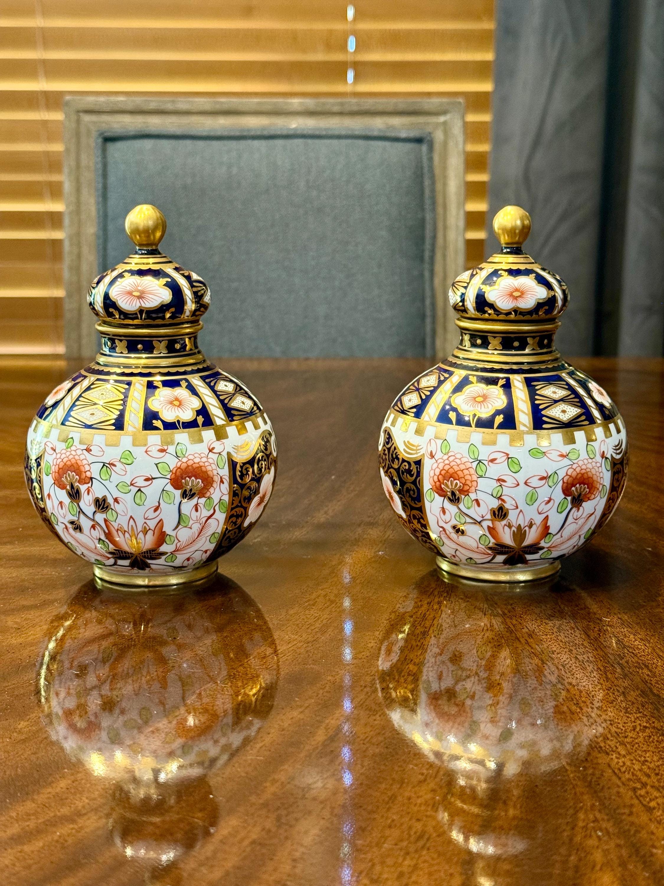 超希少！1982 Crown Derby   Crown Derby Rare - Etsy