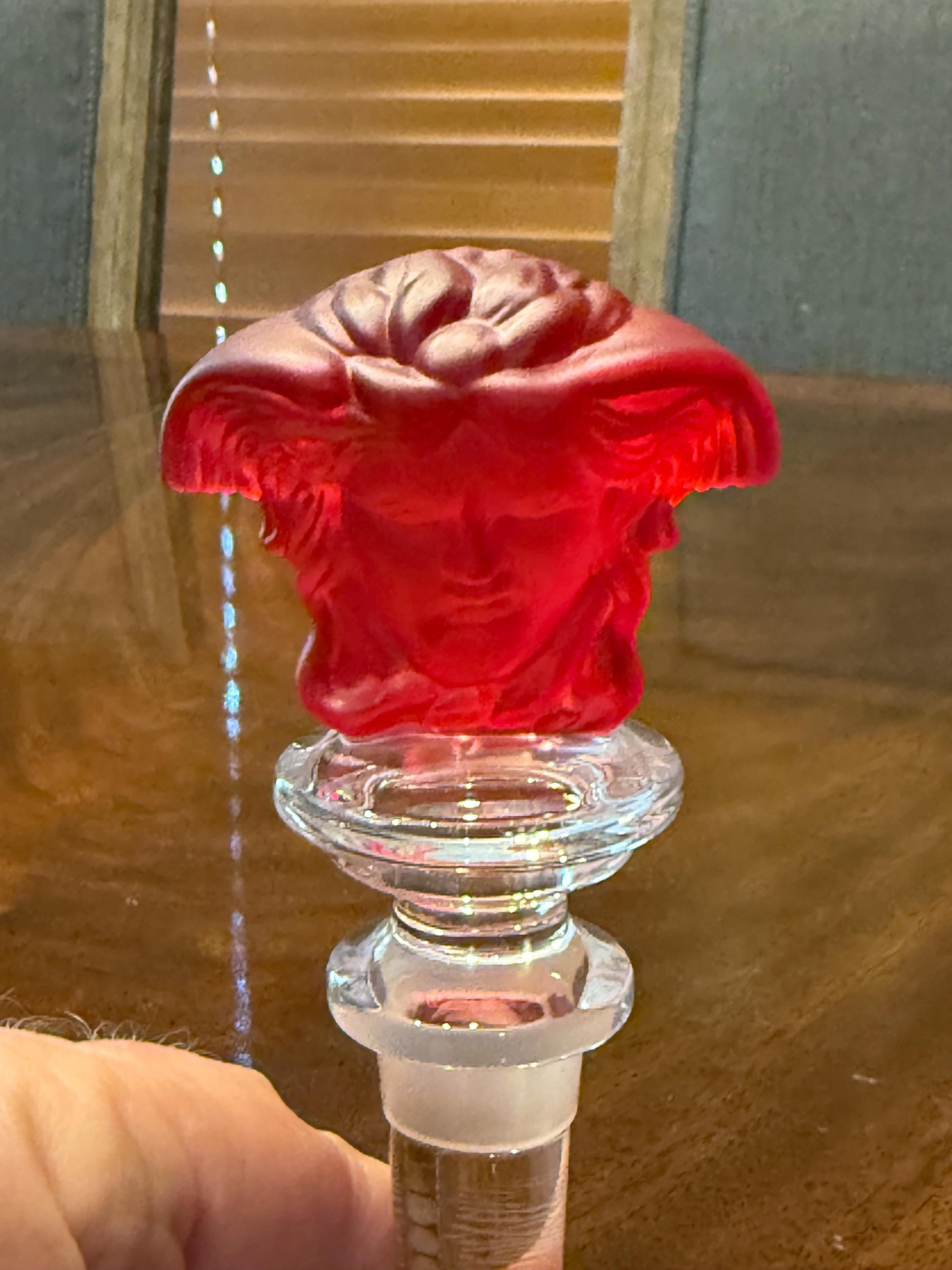 ヴェルサーチ ローゼンタール メデューサ ワインストッパー（レッド