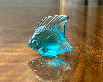 Lalique Crystal Fish; Lalique Aquarium Fish; Lalique Angel Fish - Etsy