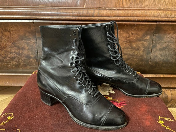 Antique edwardian true vintage 1920s boots