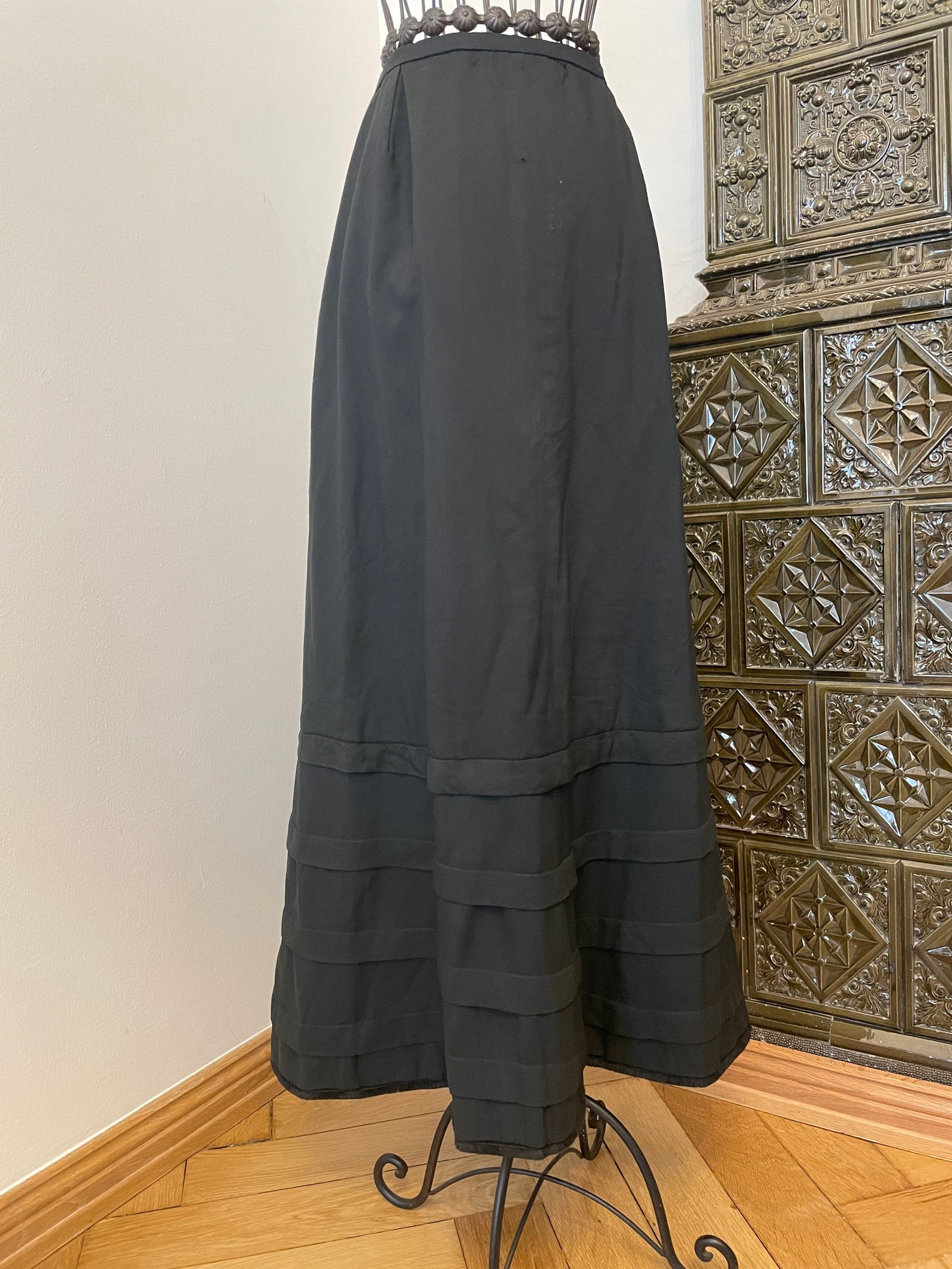 Original antique edwardian skirt victorian 1900s true vintage Etsy