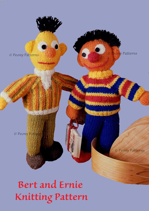 vintage bert and ernie dolls