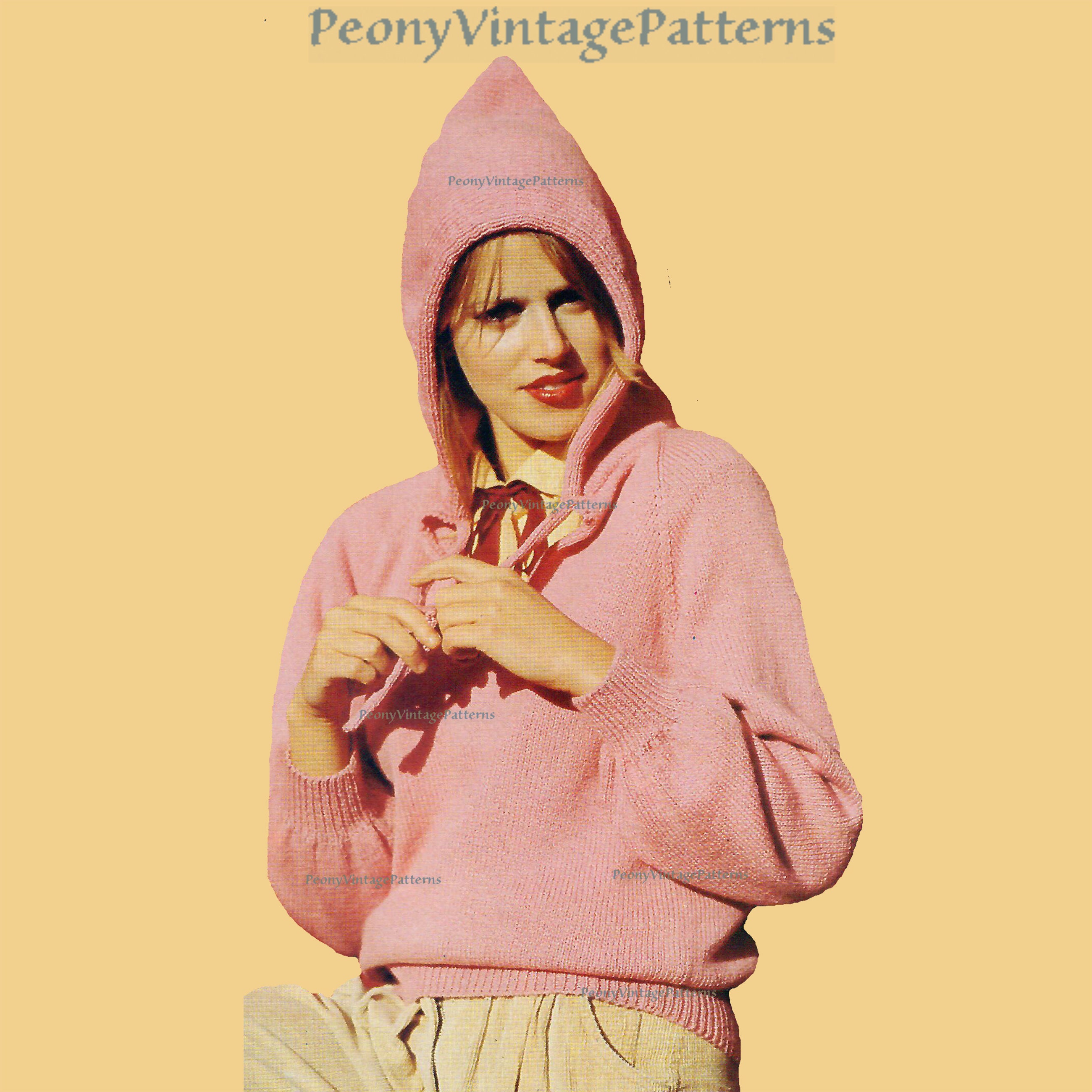 60s Hoodie - Etsy