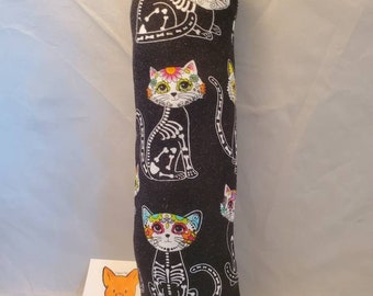 Sugar Kitties Skeleton Cotton Large Organic Catnip Kicker Cheeze Log Cat or Kitten Toy