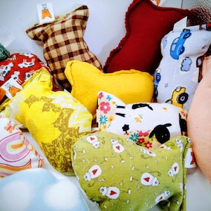 Crinkle Fish Cat Toy, Felt Fleece Cotton, Catnip/Silvervine Mix (Gift Bag)