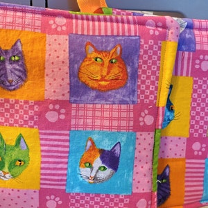 Colorful Hot Pads Kitchen Insulated Protect Hands Special Occasions Gifts Housewarming Wedding Cooking Class New Kitchen Cat Design fabric