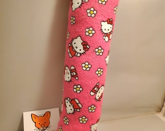 Hello Kitty Cheeze Log Flannel Kicker Toy for Cats of All Ages