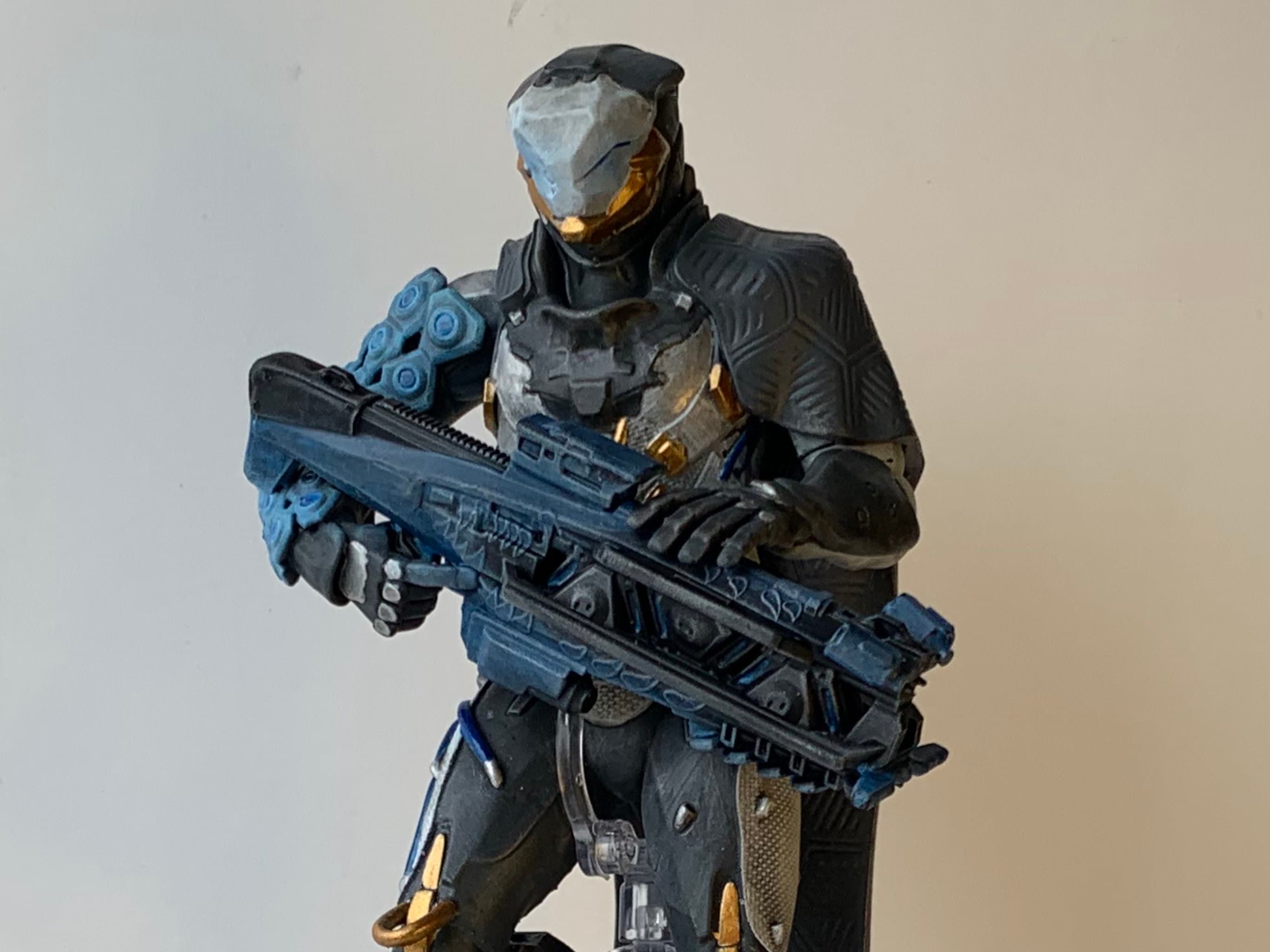Anthem Storm Javelin 1 12 Statue Etsy