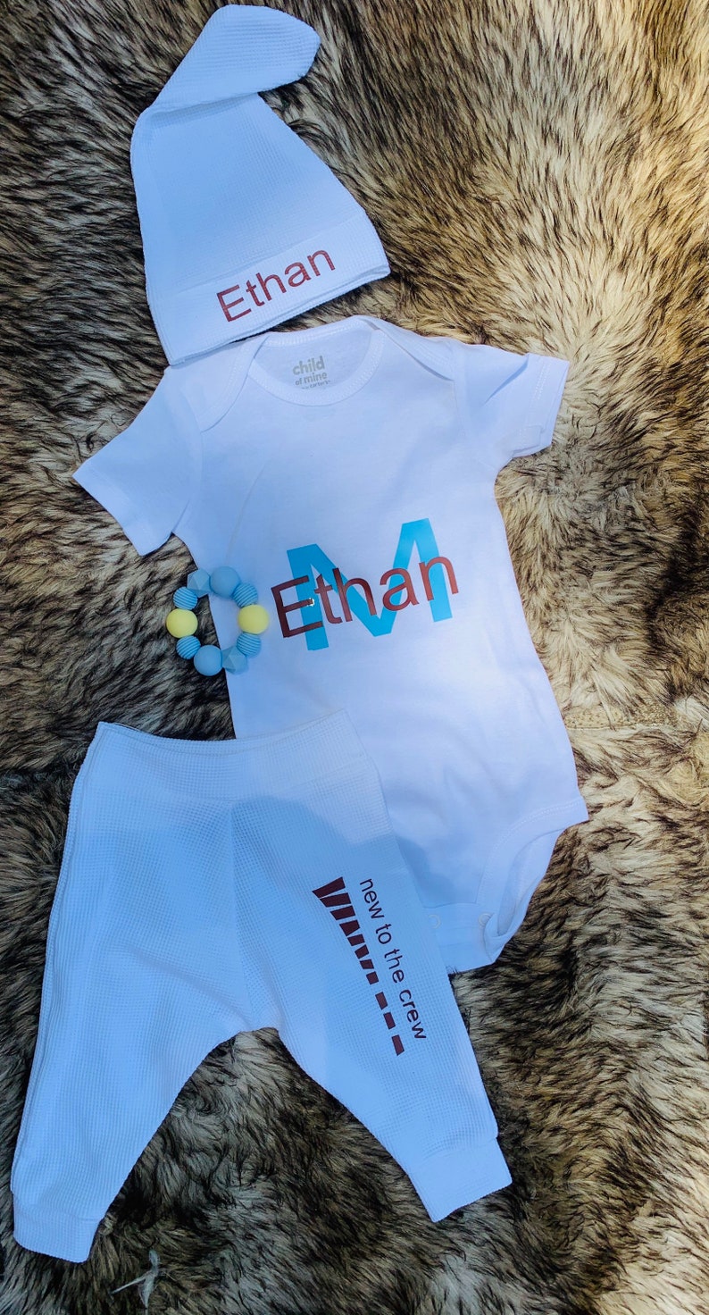 newborn set. baby going home Handmade Newborn boy coming home newborn photo