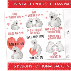 VALENTIJNSKAARTEN - Geschikt voor kinderen | Schattige wasbeer Valentijn kaartenset | 3 maten, bijpassende enveloppen | DIY - Download en print jezelf