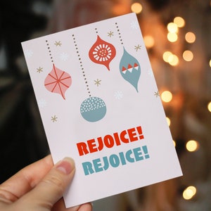 Skandinavische Weihnachtskarten Zwei Designs | DIY Weihnachtskarten | Downloaden und drucken Sie sich noch heute! | Weihnachtskarten selber drucken