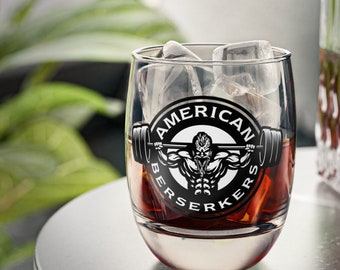 Amerikanisches Berserker Whiskyglas