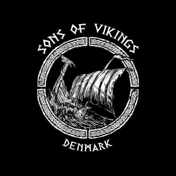 black vikings shirt