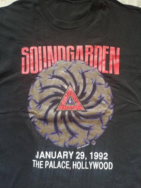 Soundgarden Badmotorfinger KNAC Rare event shirt 1