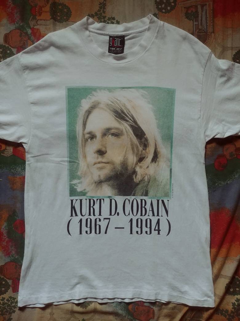 1995 Kurt Cobain X Giant Shirt - Etsy Canada