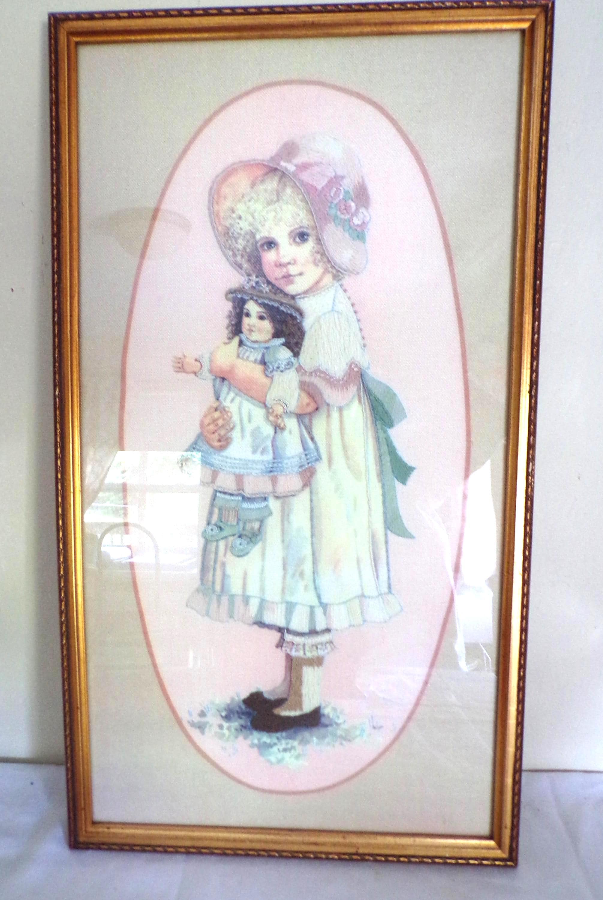 Antique Lithograph Doll - Etsy