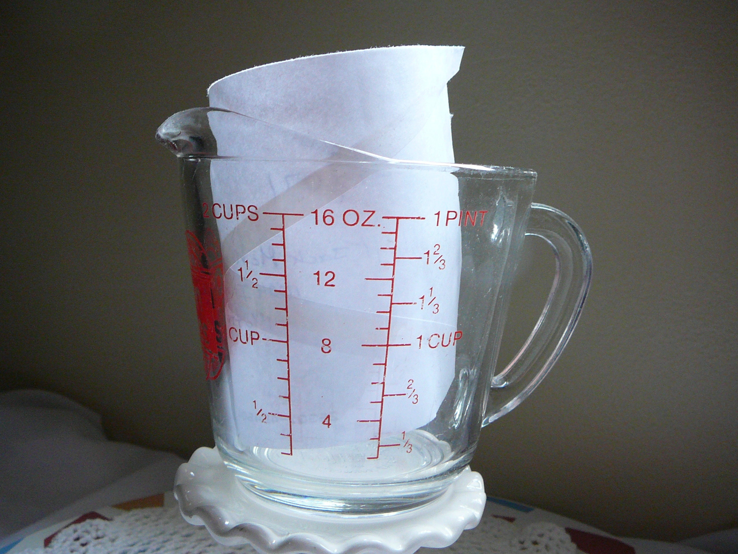 16 oz Glass Measuring Cup - Anchor - Jar Store