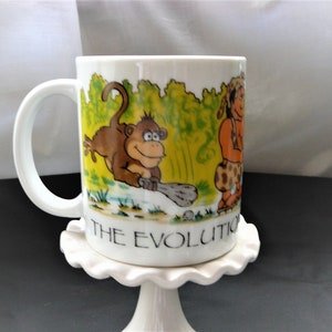Golfing Coffee Cup Ewolucja golfa