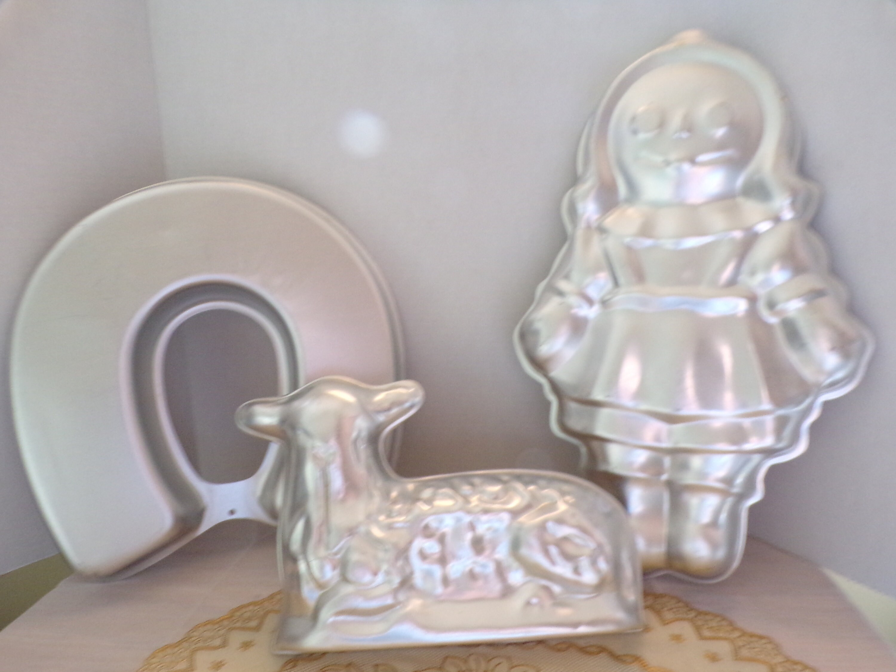 Vintage Wilton Cake Pans Raggedy Ann Lamb Lucky Horse Shoe Etsy